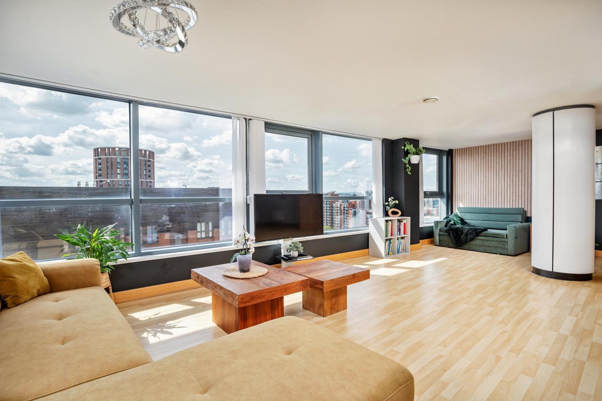 Large Central Penthouse In Leeds Leeds  Zewnętrze zdjęcie